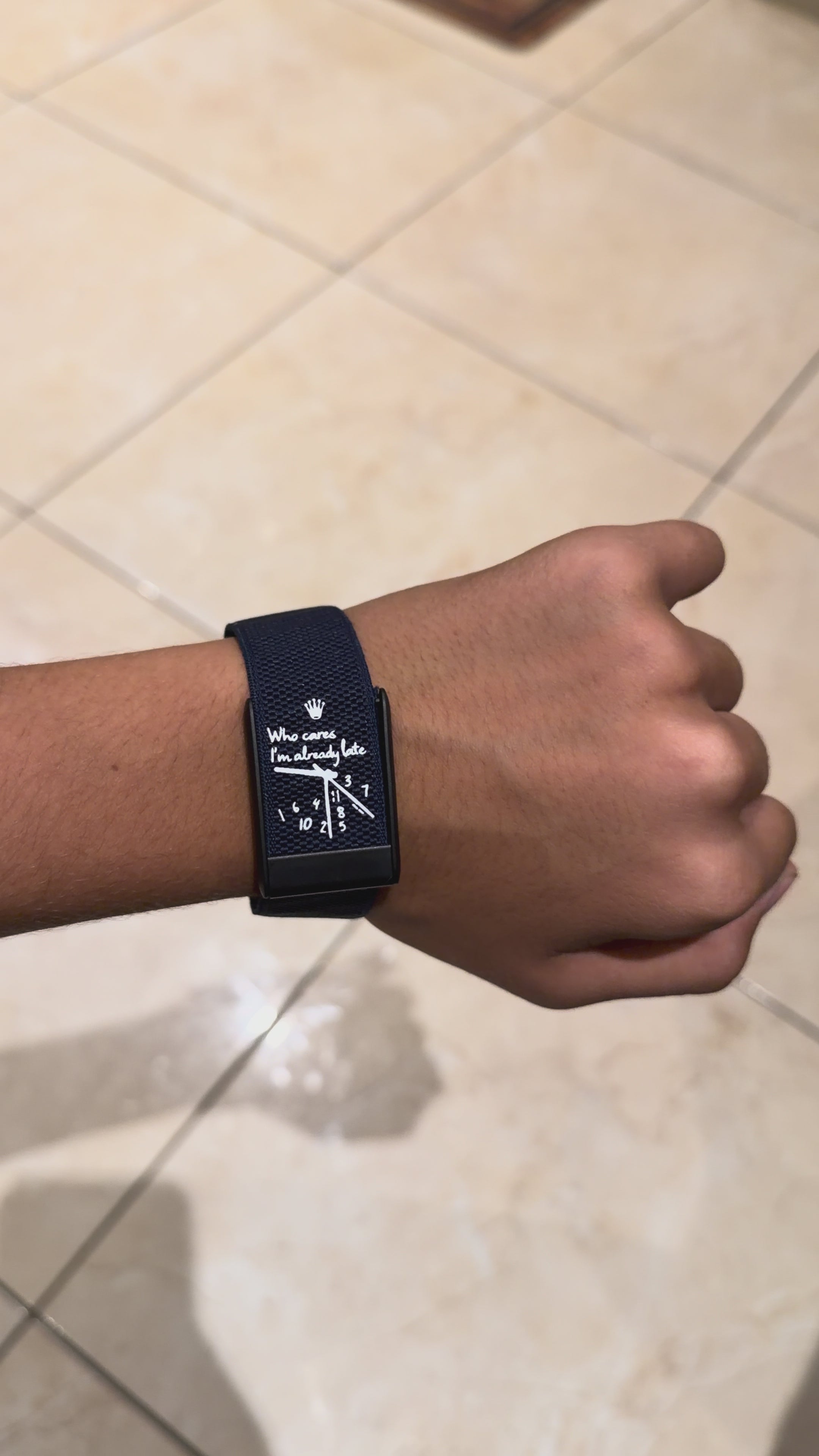 Bracelet WHOOPII | Time Bleu